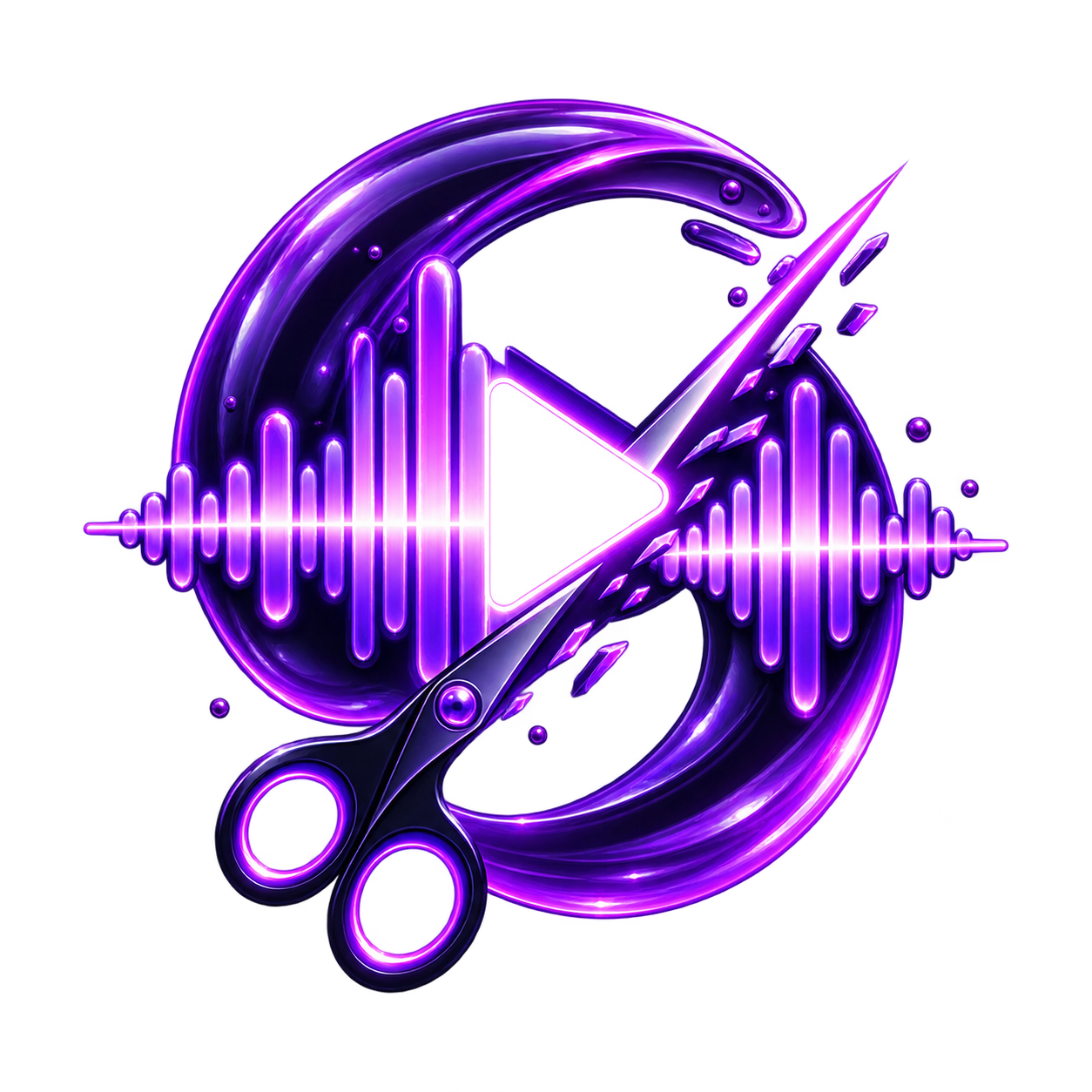 Logo del Cortador de Música